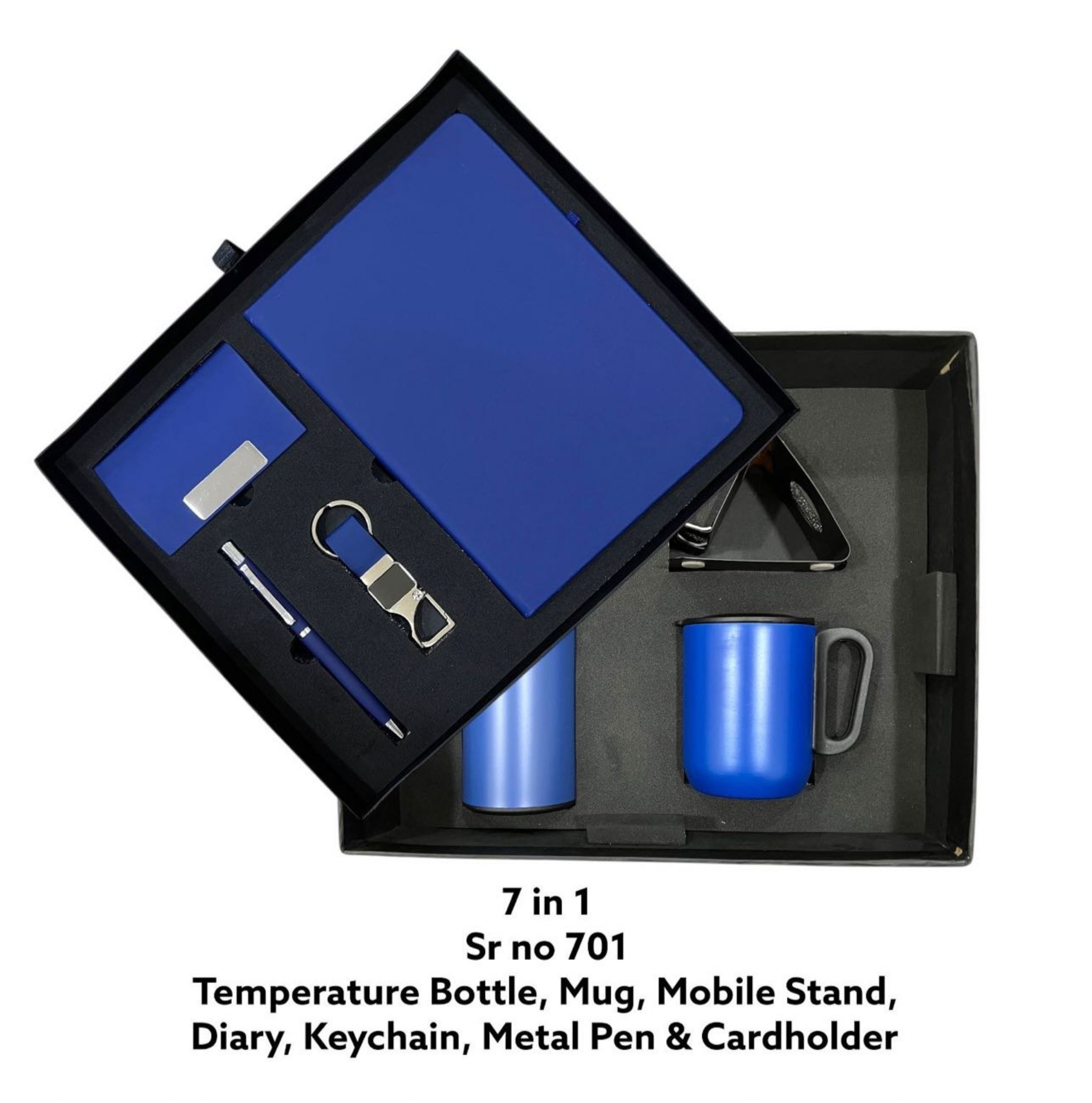 7 in 1 Corporate Gift Set – Blue Edition