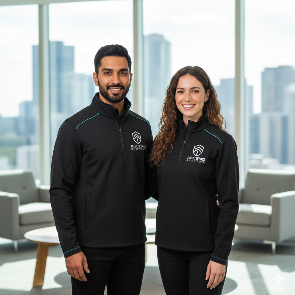 ASCEND SYSTEMS QUARTER-ZIP