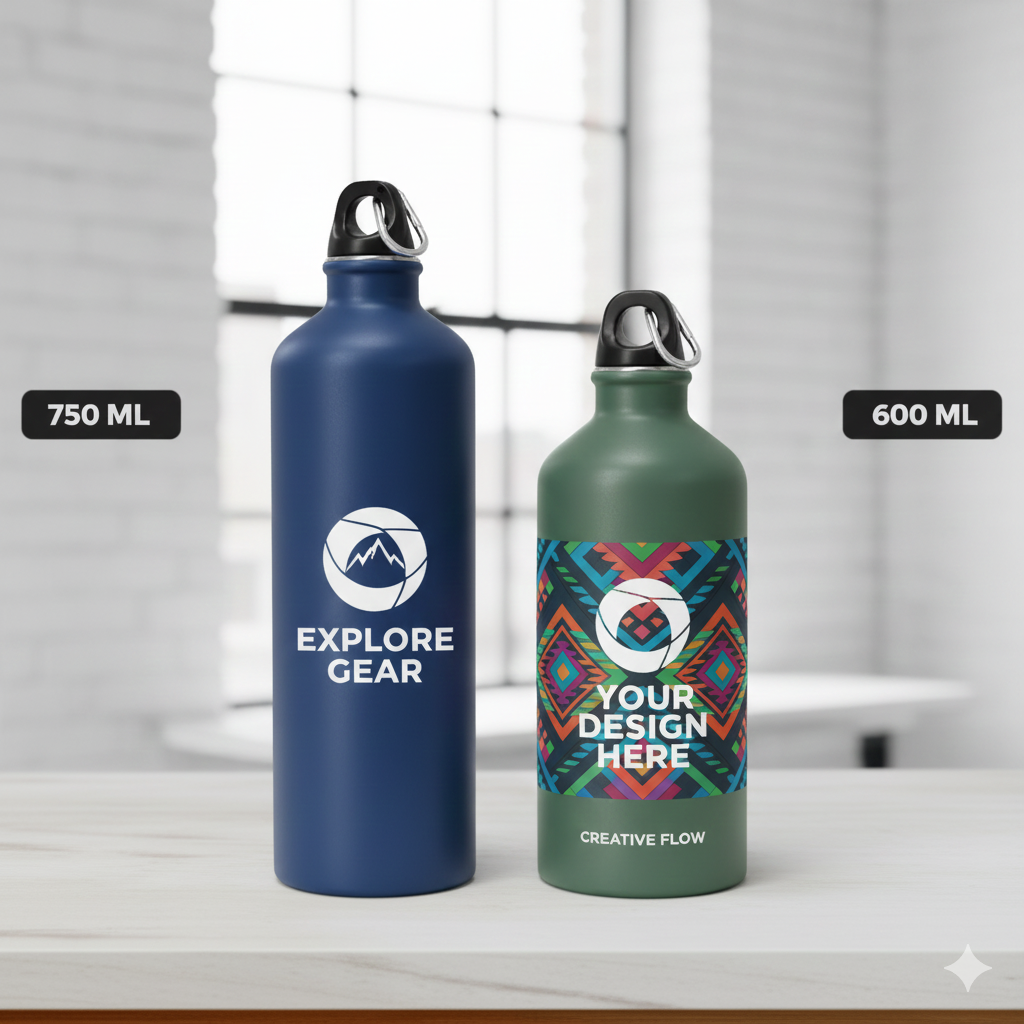  EXPLORE GEAR & CREATIVE FLOW CARABINER BOTTLES