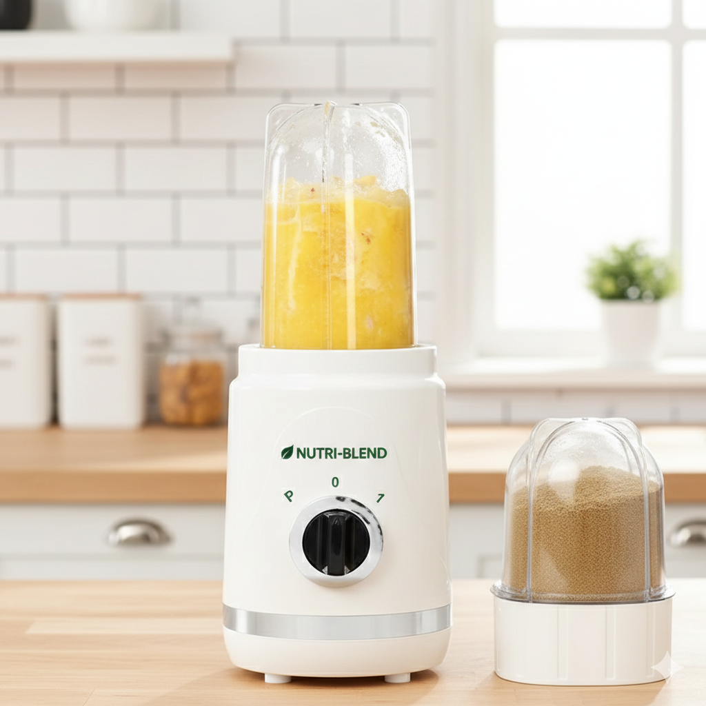NUTRI-BLEND COMPACT BLENDER & GRINDER