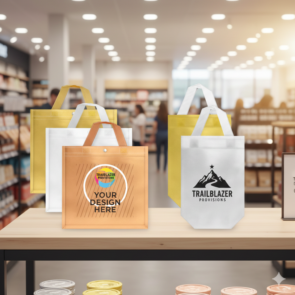 Trailblazer Provisions Paper Shopping Bag