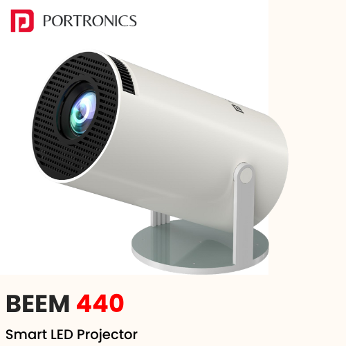 Portronics Beem 440 – Smart LED Projector (Custom Logo Ready)