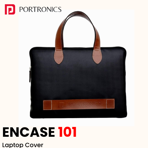 Portronics Encase 101 – Stylish Laptop Sleeve Bag (Custom Logo Ready)