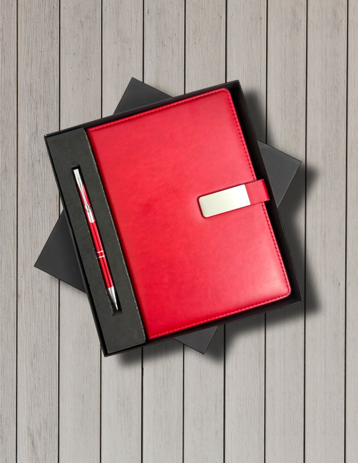 Executive Navy Notebook & Pen Gift Set