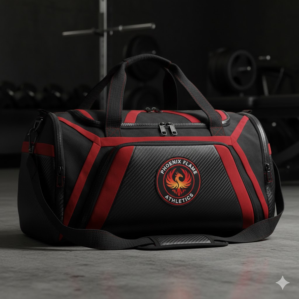 PHOENIX FLAME ATHLETICS PRO DUFFEL BAG